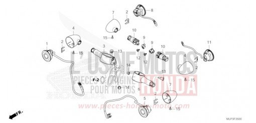 CLIGNOTANT CL500AS de 2025